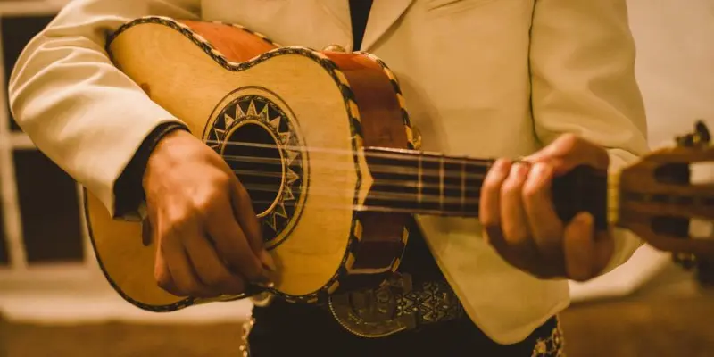 La vihuela, uno de los instrumentos del mariachi